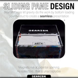 Bearish Sliding Pane Acrylic Case - Fits Collector Booster Boxes (AC-M Bearish Sliding Pane Acrylic Case - Fits Collector Booster Boxes (AC-M