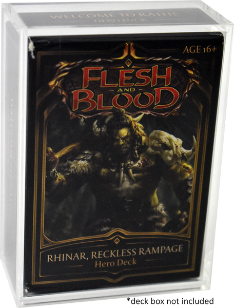Flesh and Blood® True Fit Acrylic Case - Hero Deck