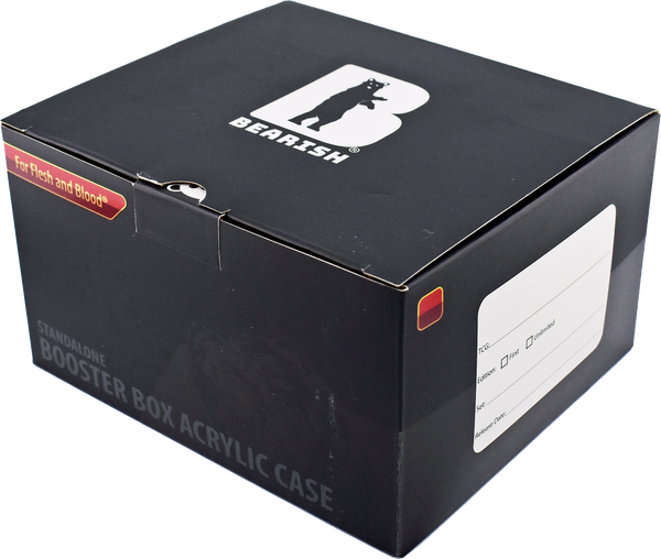 Bearish Sliding Pane Acrylic Case - Standalone Set (Made In Japan, Foil Packs) (AC-FAB003SP)