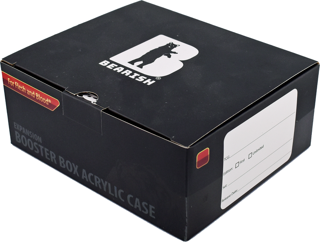 Bearish Sliding Pane Acrylic Case - Expansion Set (Made In Japan, Foil Packs) (AC-FAB007SP)