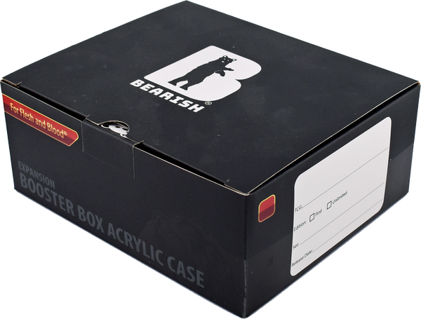 Bearish Sliding Pane Acrylic Case - Expansion Set (Made In Japan, Foil Packs) (AC-FAB007SP)