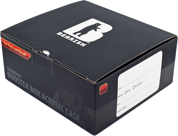 Bearish Sliding Pane Acrylic Case - Expansion Set (Made In Belgium, Paper Packs) (AC-FAB008SP)