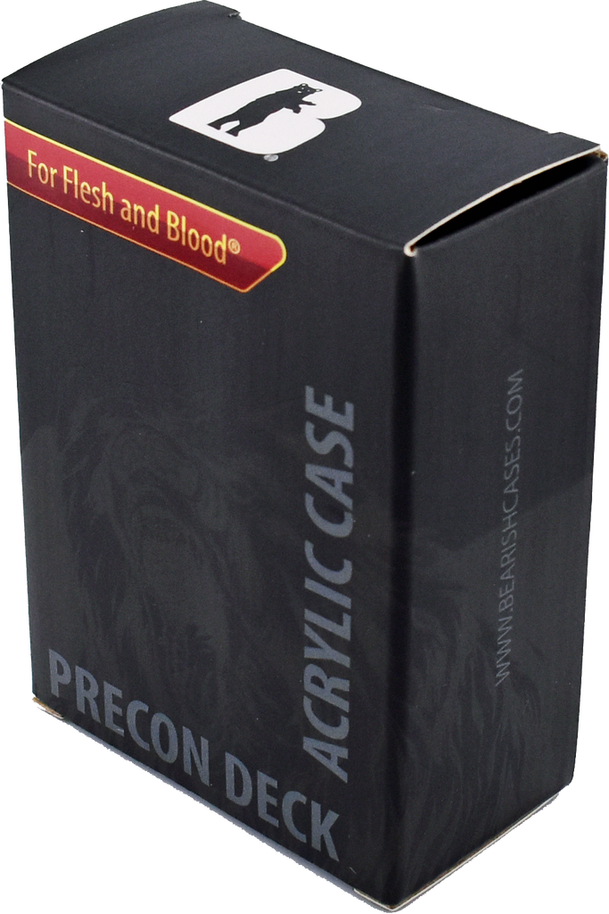 Bearish Sliding Pane Acrylic Case - Individual Alpha Hero Deck (AC-FAB014SP)