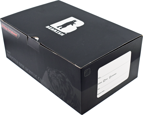 Bearish Sliding Pane Acrylic Case - Fits Modern Draft Booster Boxes (AC-MTG001SP)