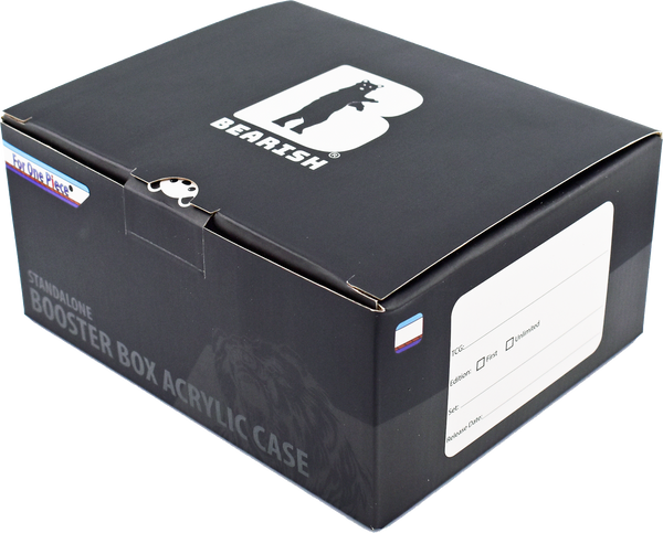 Bearish Sliding Pane Acrylic Case - Fits OP4 to Current Booster Boxes (AC-ONE001SP)