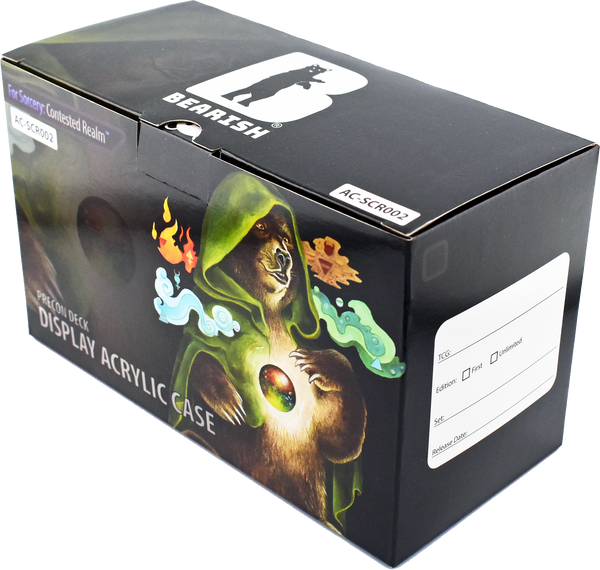 Bearish Sliding Pane Acrylic Case - Fits Alpha & Beta Preconstructed Deck Kits (AC-SCR002SP)