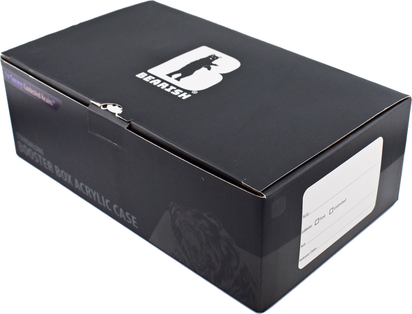 Bearish Sliding Pane Acrylic Case - Fits Beta Booster Boxes (AC-SCR004SP)