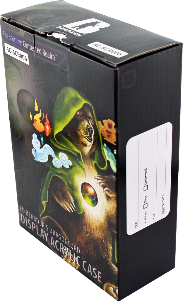 Bearish Lock Pane Acrylic Case – Fits Ed Beard Jr's Dragonlord (AC-SCR006)