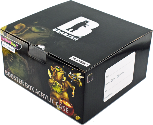 Bearish Lock Pane Acrylic Case – Booster Box (AC-SHB001)