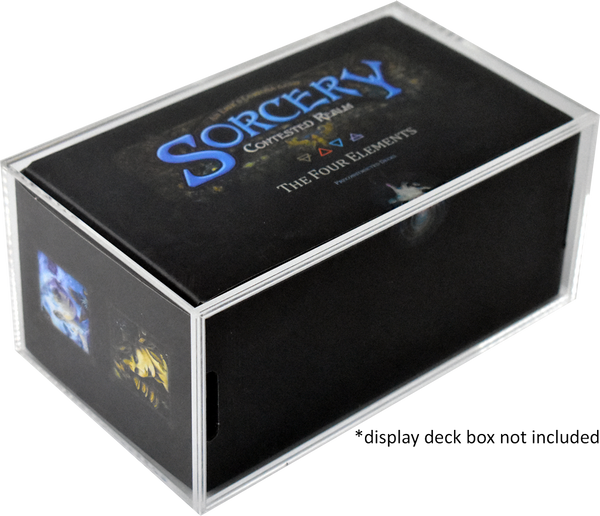 Sorcery: Contested Realm® True Fit Acrylic Case - Precon Deck Box Kit (Alpha)