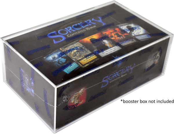 Sorcery: Contested Realm® True Fit Acrylic Case - Booster Box (Alpha)
